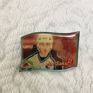 Vintage NHL lapel pins, set of 8